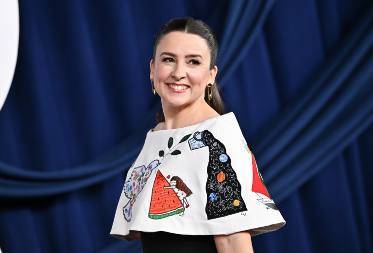 Rachel Griffin Accurso, also known as Ms. Rachel, poses for photos.