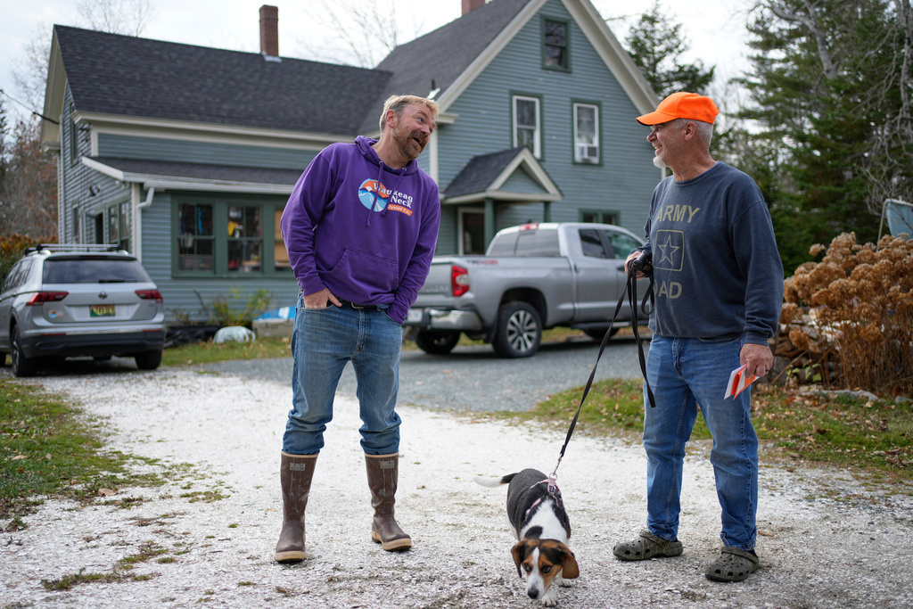 Platner courts progressives as Maine Senate race with Mills and Collins tightens