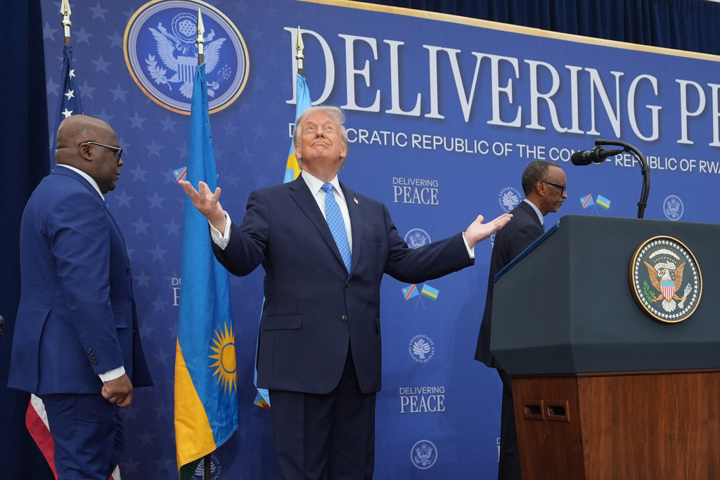 Trump touts Congo-Rwanda peace deal in push to end yearslong conflict