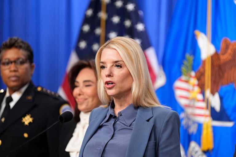 Attorney General Pam Bondi.