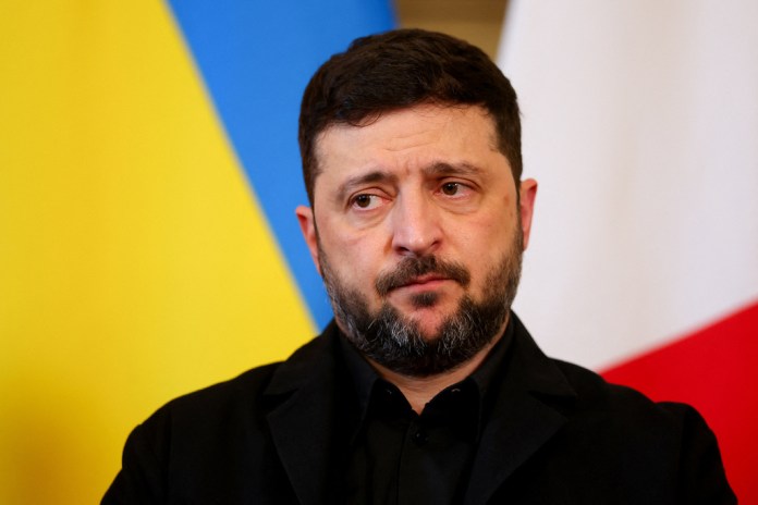 President Volodymyr Zelensky in Germany