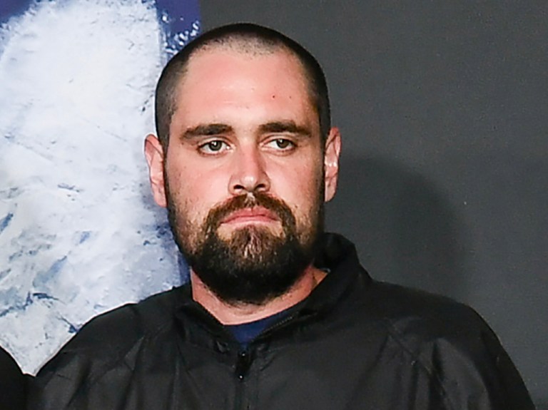 Nick Reiner arrives at the premiere of 