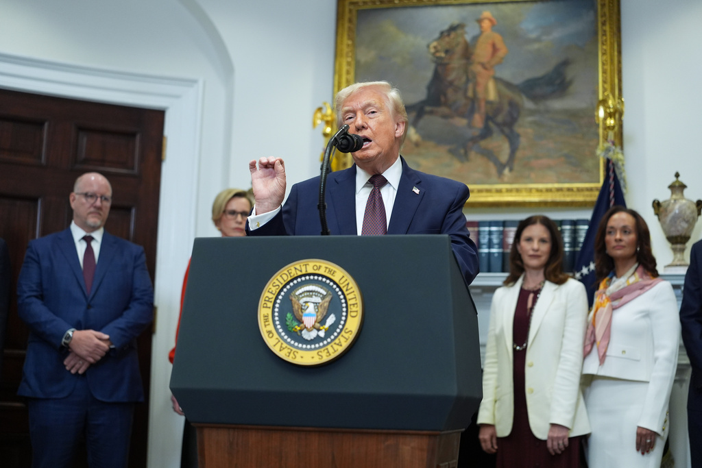 Trump has light-bulb moment as he announces on the fly he will pressure insurance companies into 80% price cuts