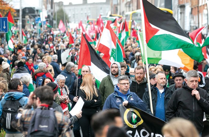 Ireland will likely remain among the most critical nations in the West of Israel’s policies vis-a-vis the Palestinians. (Gareth Chaney/PA via AP)