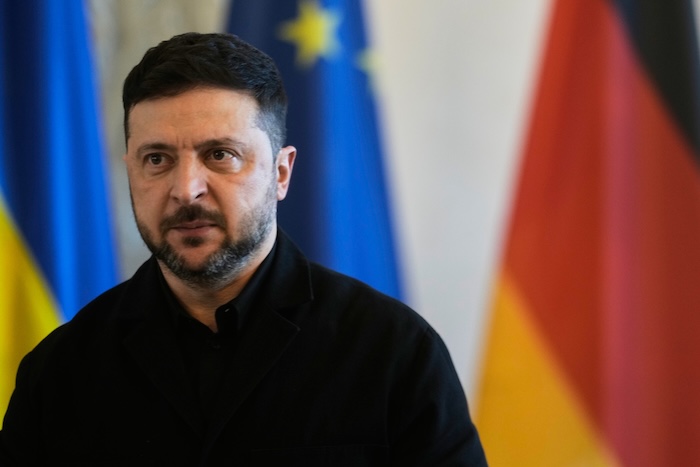 Zelensky calls for ‘clear response’ from US after Russia’s use of nuclear-capable missile in strikes