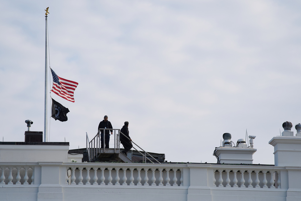 Trump orders flags to be flown at half-staff in honor of fallen National Guard member Sarah Beckstrom