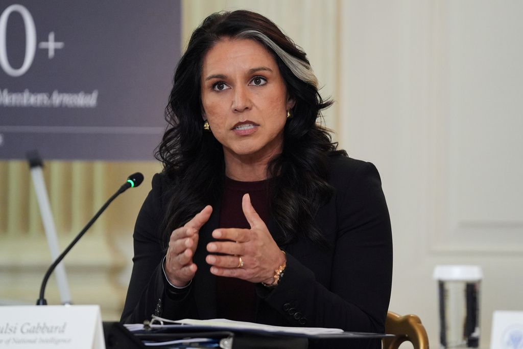 Gabbard denies US intelligence that warned Putin has war goals beyond Ukraine