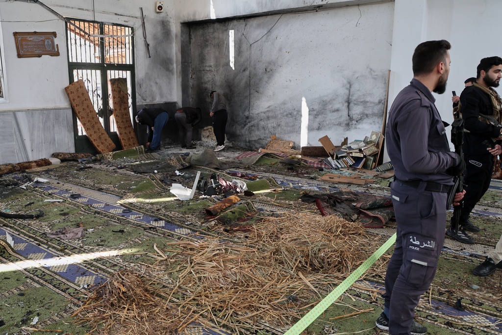 At least eight killed in terrorist attack targeting Syrian mosque
