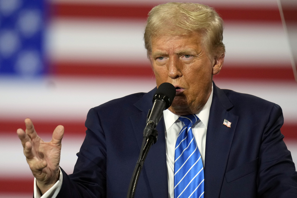 Trump’s very predictable message at Davos