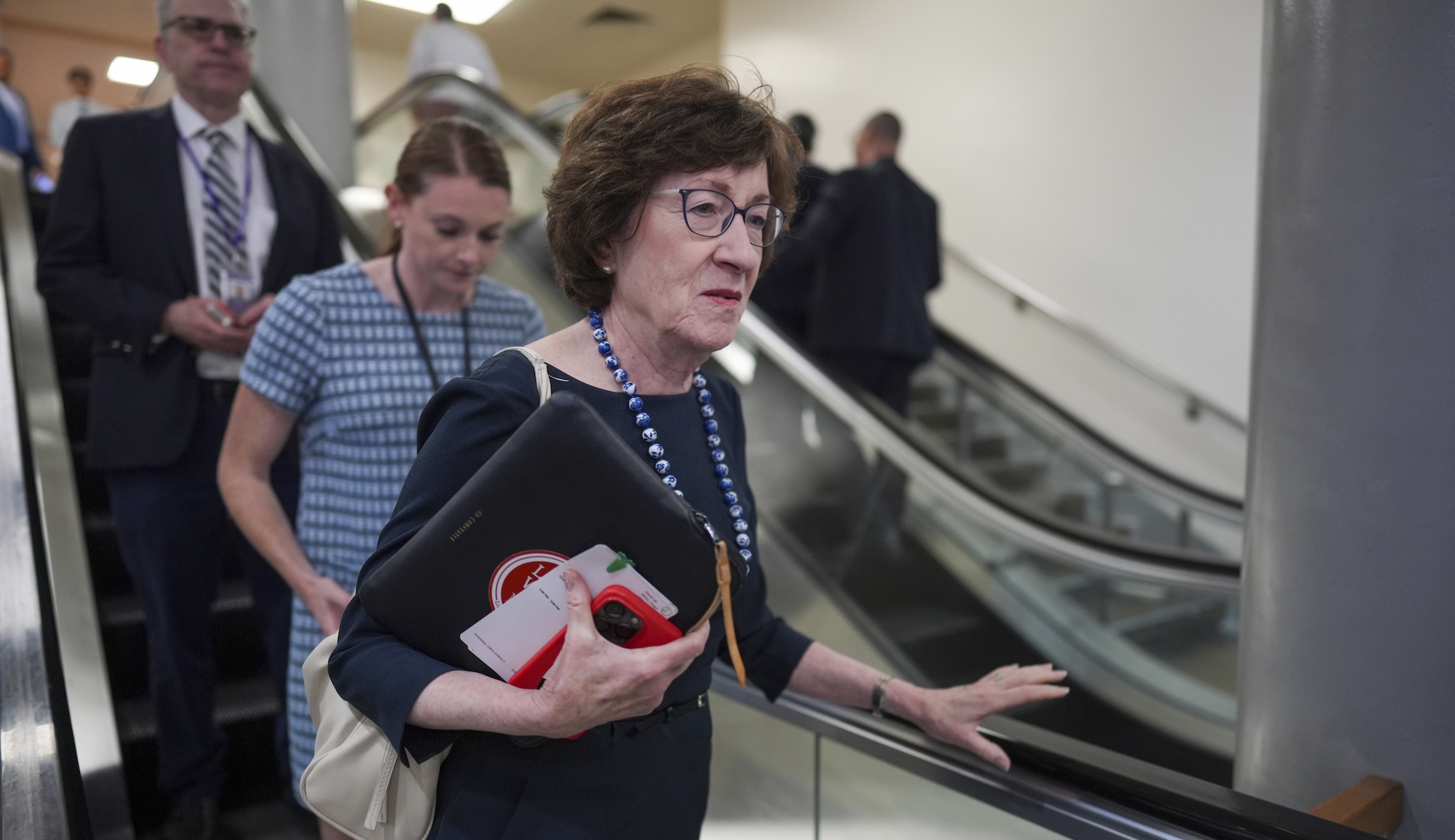 Trump injects ICE controversy into Susan Collins reelection fight