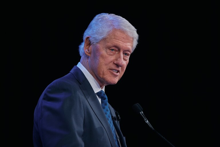 Former U.S. President, Bill Clinton speaks during the Clinton Global Initiative on Wednesday, Sept. 24, 2025, in New York.