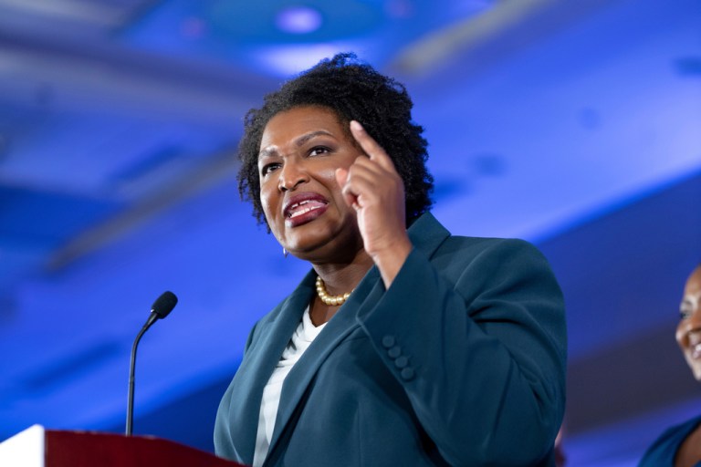Stacey Abrams.