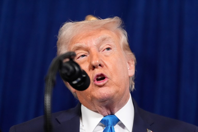 President Donald Trump, who entered office heavily criticizing U.S. nation building efforts in the Middle East, said Saturday that the United States will 