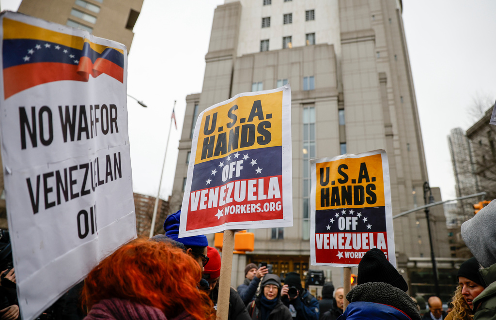 ‘Hands off Venezuela’ demonstrations kick off worldwide