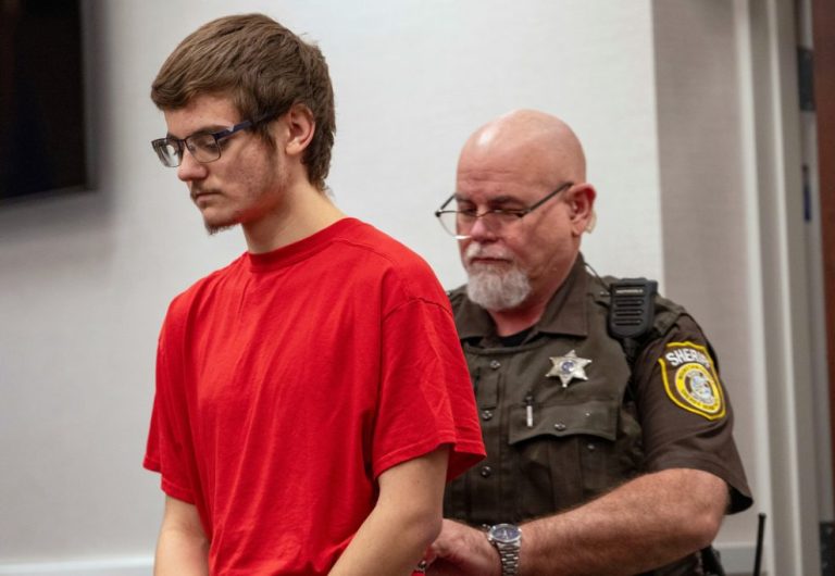 Nikita Casap appears at his arraignment.