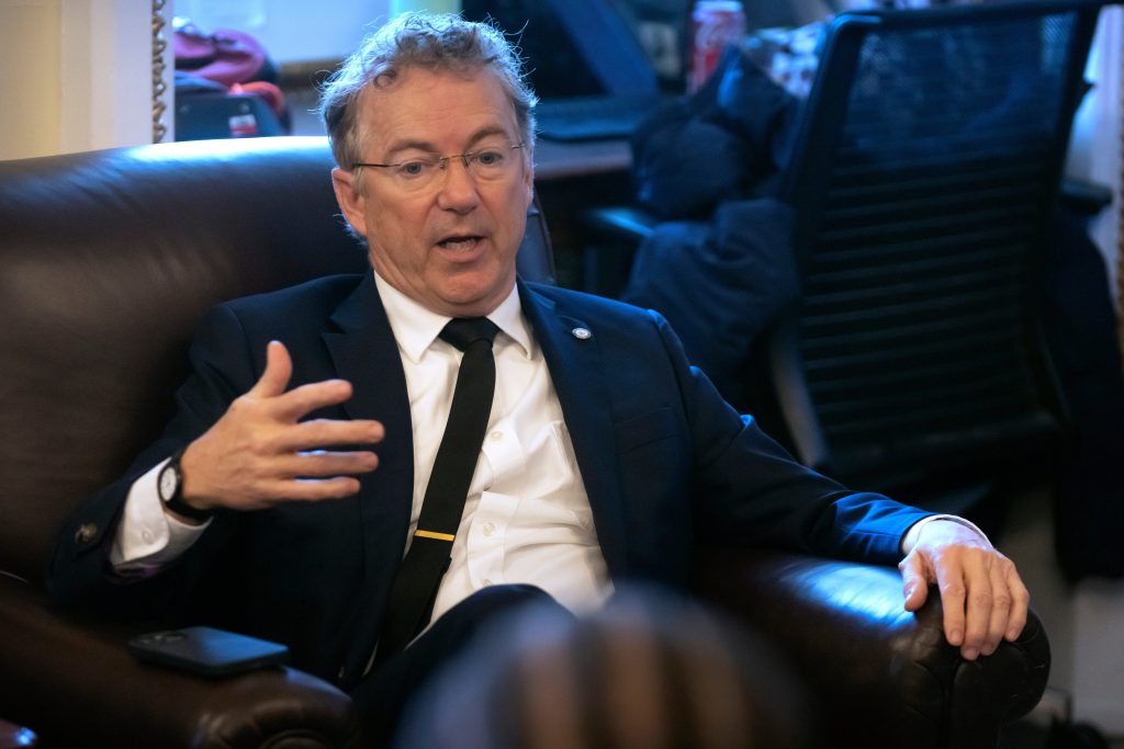 Rand Paul warns Trump striking Iran could rally protesters against US