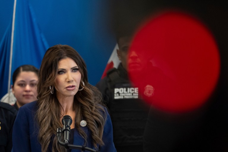 U.S. Homeland Security Secretary Kristi Noem.