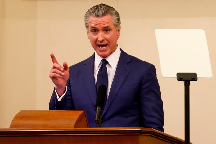 Gov. Gavin Newsom (D-CA).