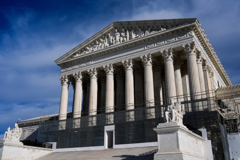 The Supreme Court is seen on Jan. 13, 2026, in Washington.