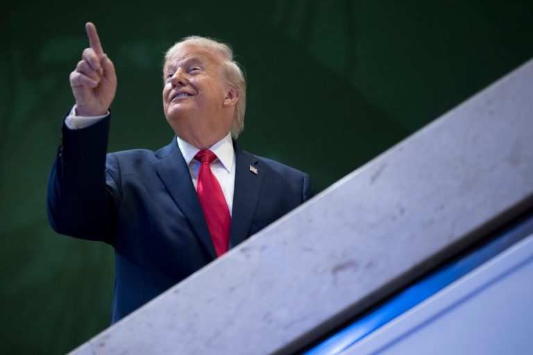 Trump at Davos.