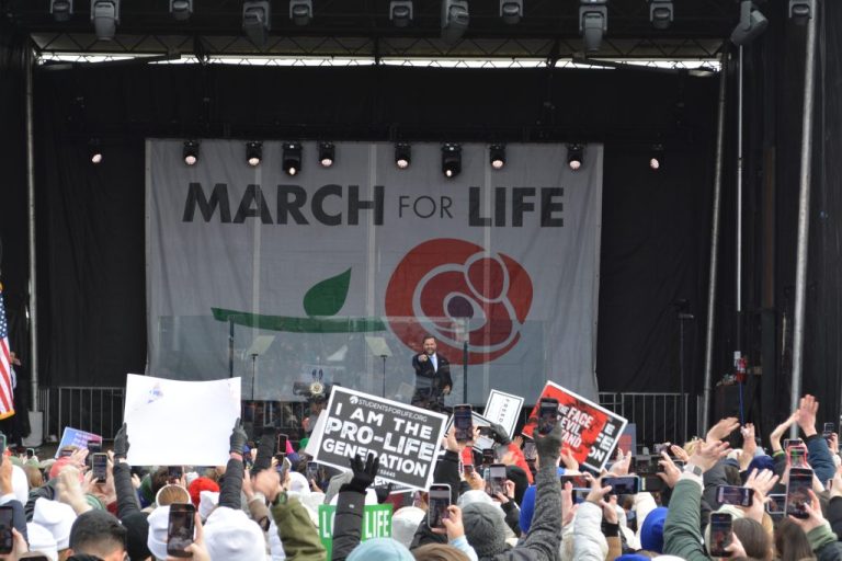 Vice President JD Vance addresses the 2026 March for Life.