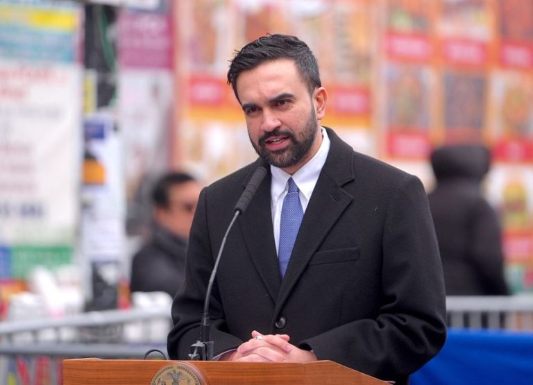 New York City Mayor Zohran Mamdani speaks on Jan. 7, 2026.