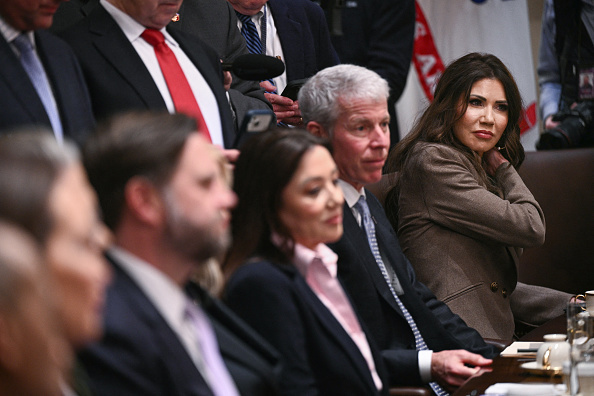 Trump puts Noem in the doghouse at first Cabinet meeting of 2026