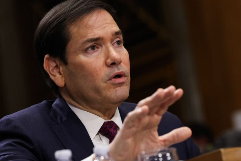 Secretary of State Marco Rubio testifies before the Senate Foreign Relations Committee.