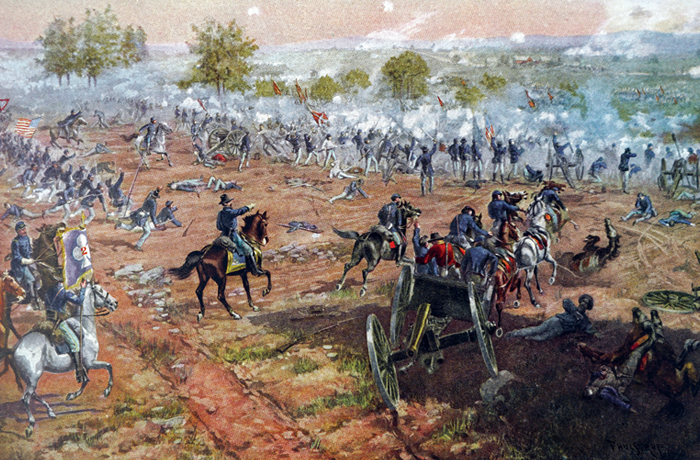 The Battle of Gettysburg was fought July 1-3, 1863, in and around the town of Gettysburg, Pennsylvania. (Universal History Archive/Universal Images Group via Getty Images)