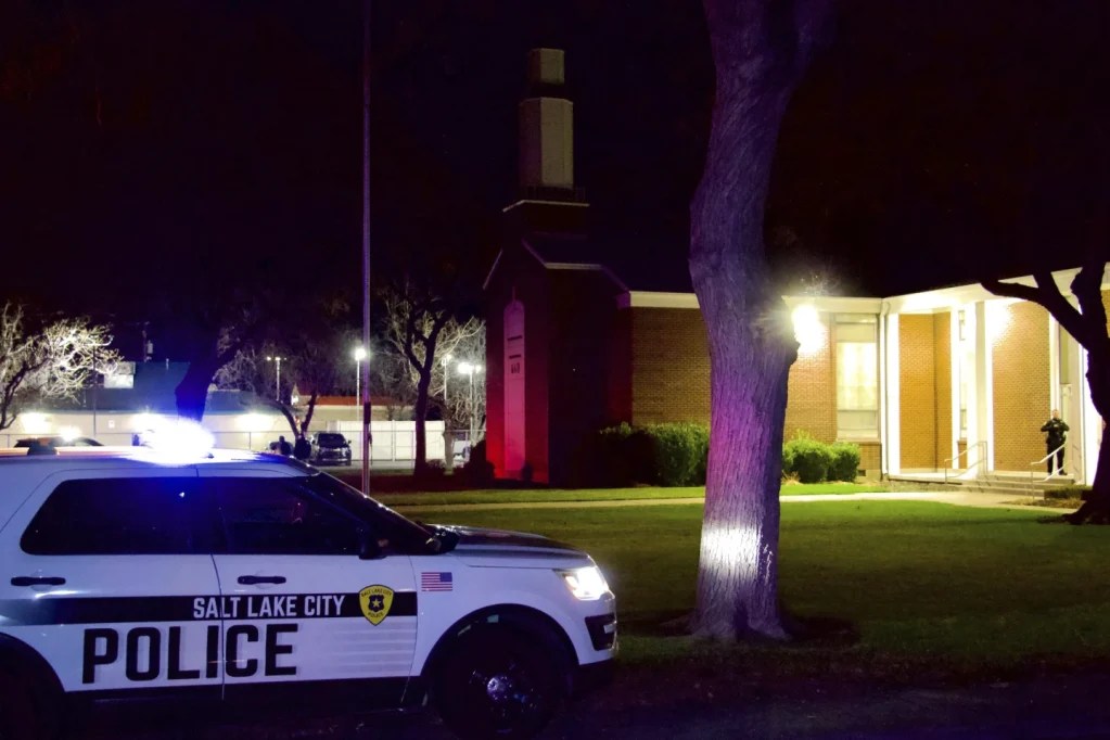 Two people killed in shooting outside Mormon church in Utah