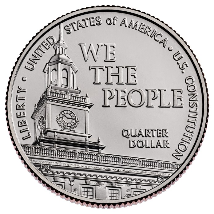 New 250th U.S.A. anniversary coin