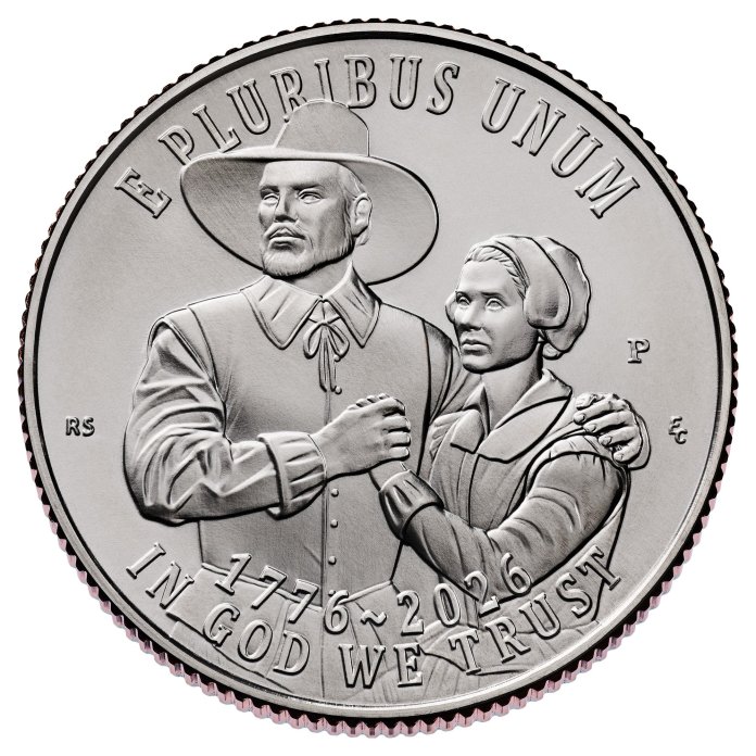 New 250th U.S.A. anniversary coin