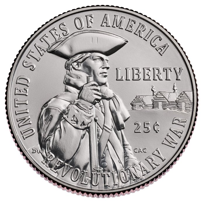 New 250th U.S.A. anniversary coin