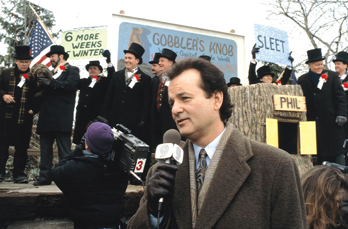 Bill Murray in Groundhog Day (Sony Pictures)