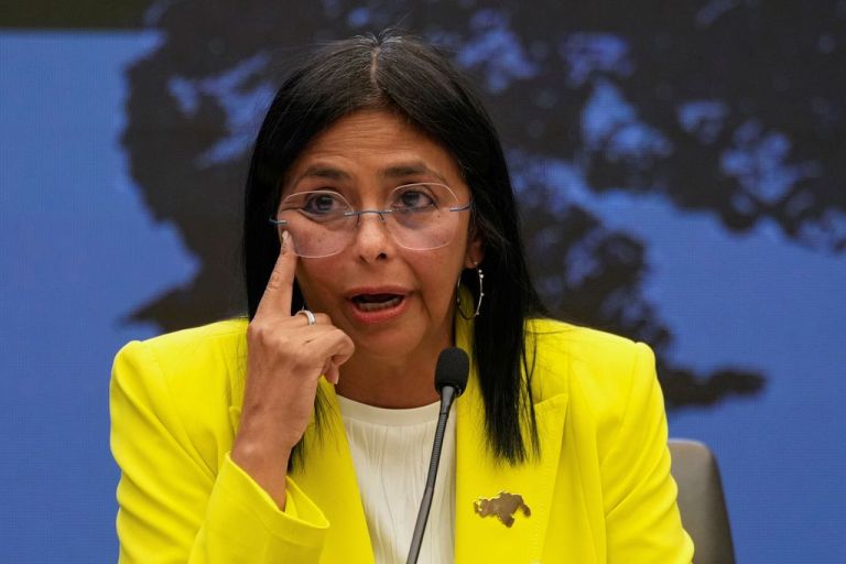Venezuelan acting President Delcy Rodriguez.