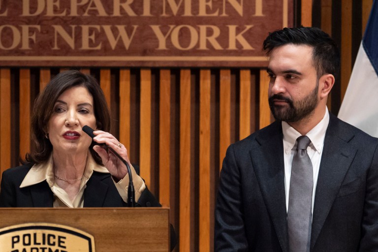 Gov. Kathy Hochul (D-NY) and New York Mayor Zohran Mamdani.