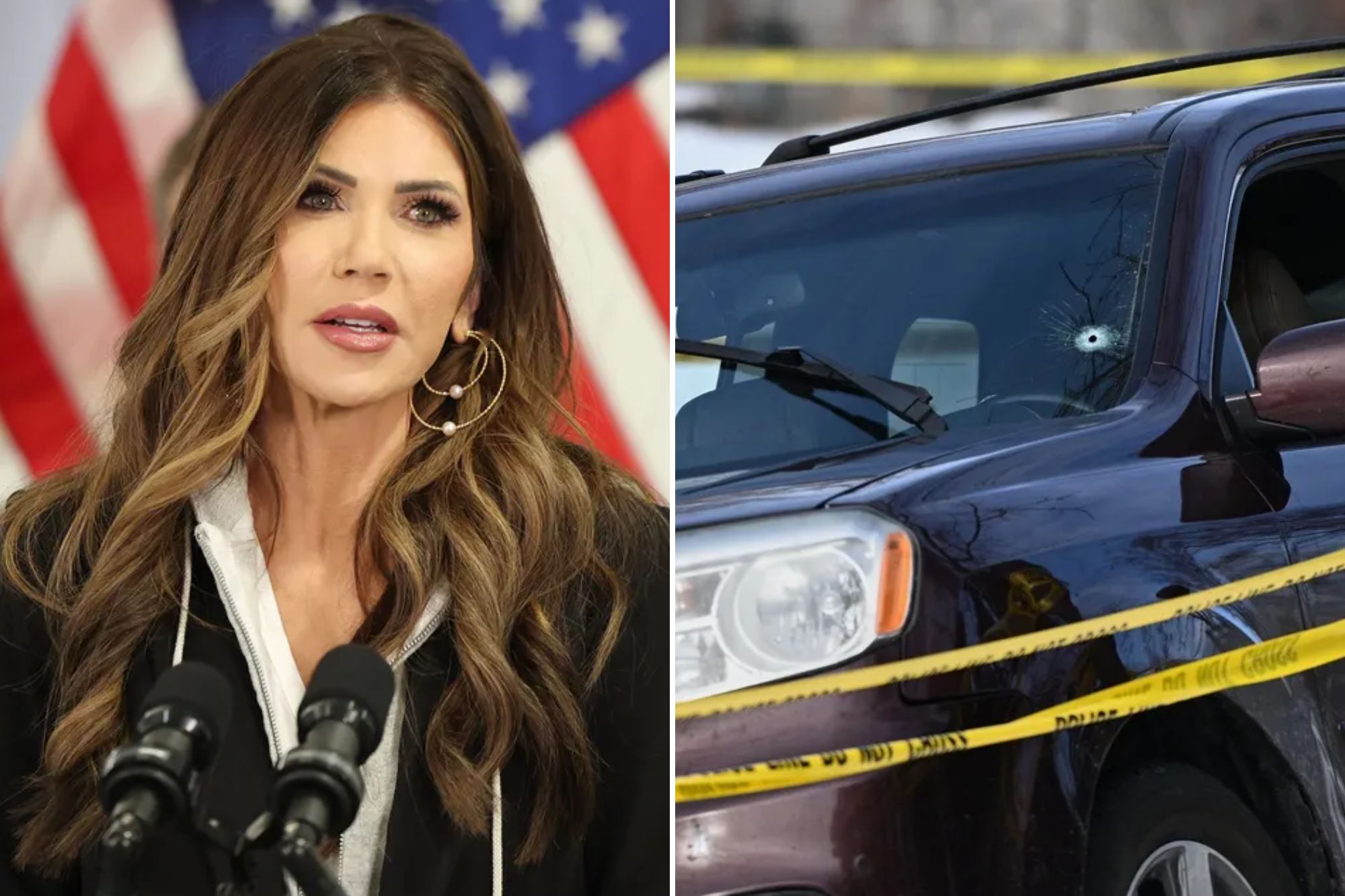 Noem says ICE officer who killed woman had been ‘dragged’ in vehicle ramming months before