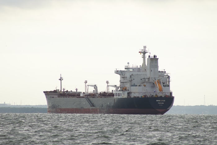 The oil tanker Nord Star, Panama.