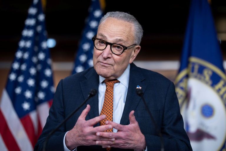 Senate Minority Leader Chuck Schumer (D-NY).