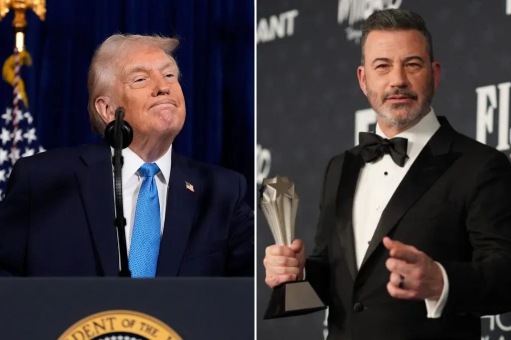Jimmy Kimmel thanks ‘Donald Jennifer Trump’ after winning Critics Choice award