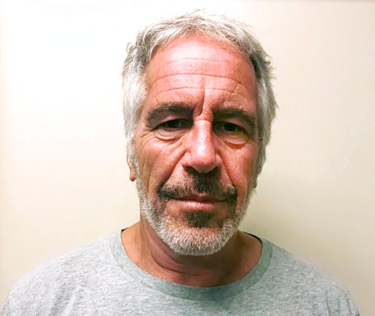 This March 28, 2017, mugshot, provided by the New York State Sex Offender Registry, shows Jeffrey Epstein.