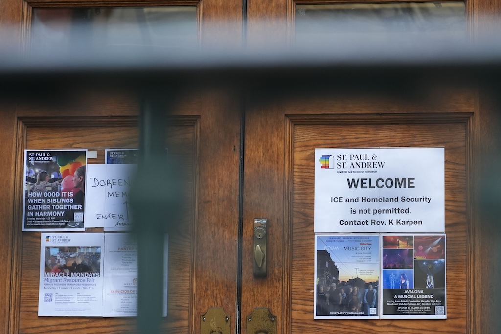 Appeals court questions church’s bid to revive ICE’s ‘sensitive’ places policy