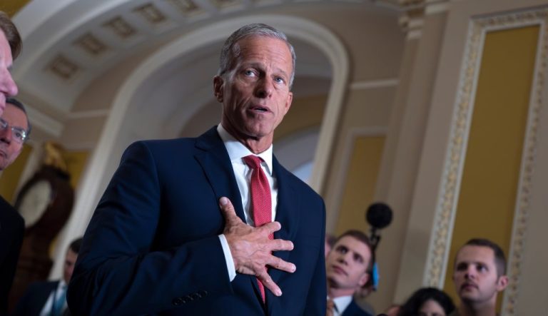 Senate Majority Leader John Thune (R-SD).