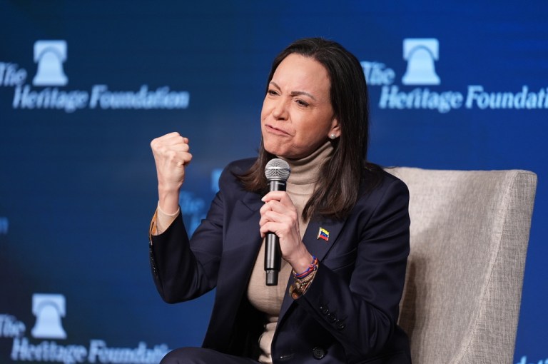 Venezuelan opposition leader Maria Corina Machado.