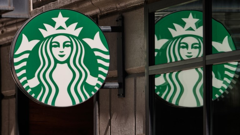 A Starbucks store, Thursday, Feb. 5, 2026, in Boston. (AP Photo/Charles Krupa)