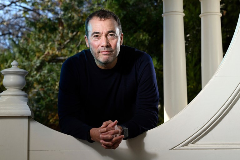 FILE - Will Lewis, publisher and CEO of The Washington Post, poses for a portrait in Washington, Sunday, Nov. 5, 2023.