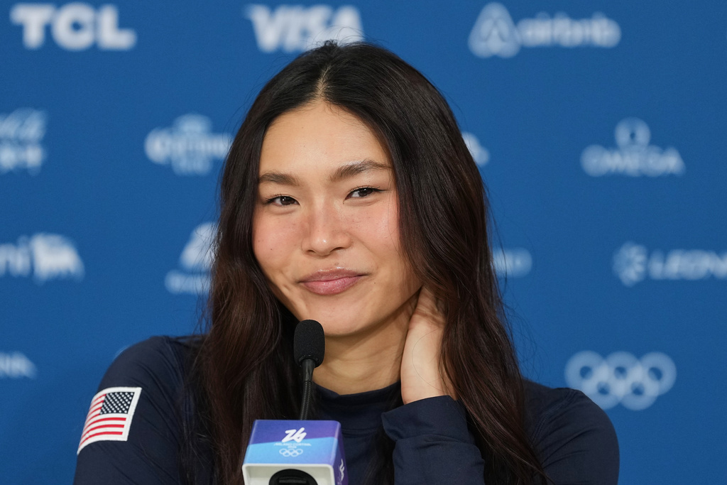Chloe Kim says she wants to ‘see more’ love in response to Trump’s swipe at Hunter Hess