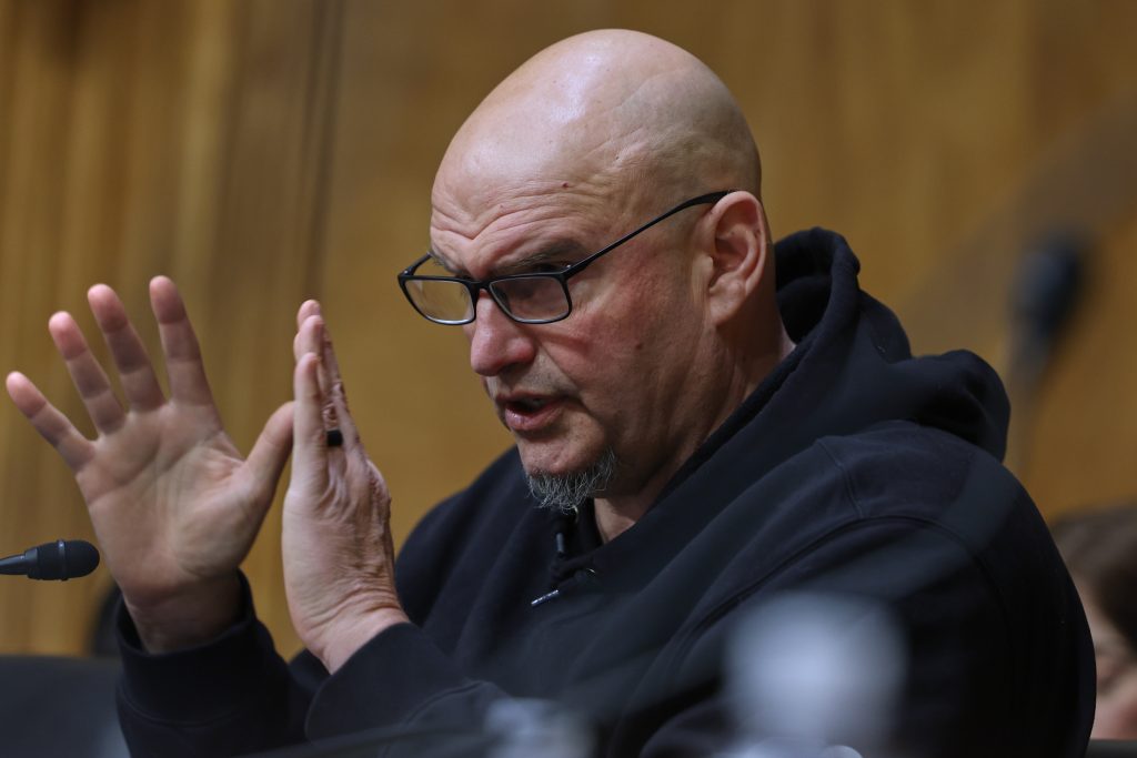 Fetterman on the side of ‘84% of Americans’ wanting voter ID: Joe Concha