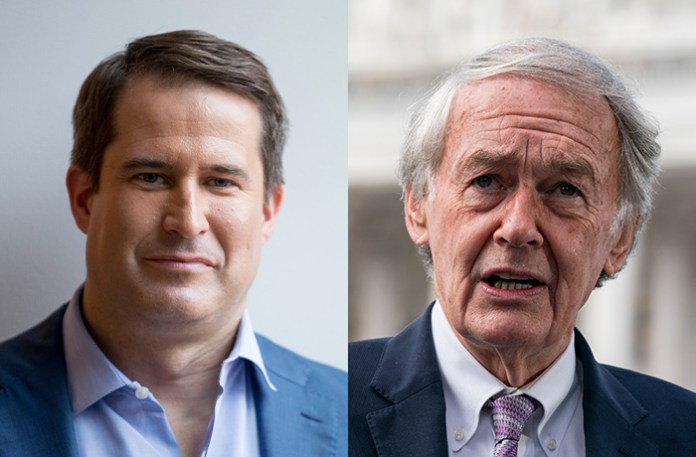 Rep. Seth Moulton (D-MA) and Sen. Ed Markey (D-MA).