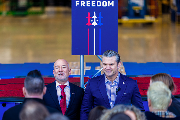 Hegseth takes test flight with NASA administrator as they prepare for Artemis II flight